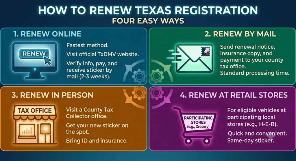 Renew Texas Registration