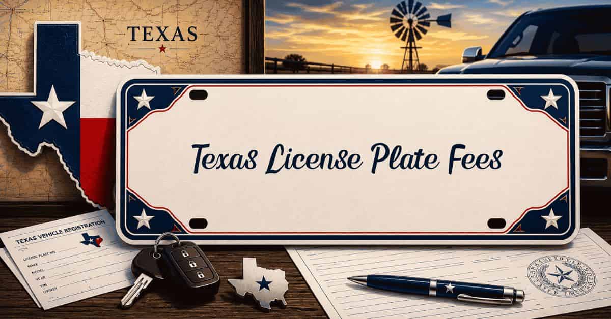 Texas-License-Plate-Fees