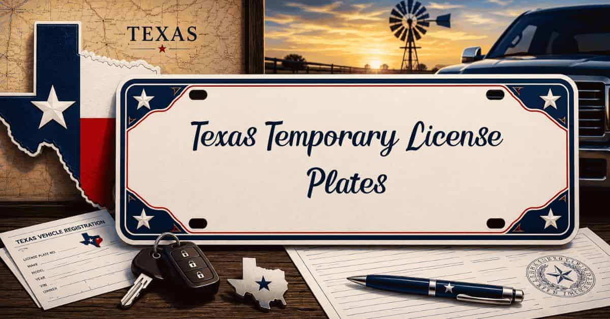 Texas-Temporary-License-Plates
