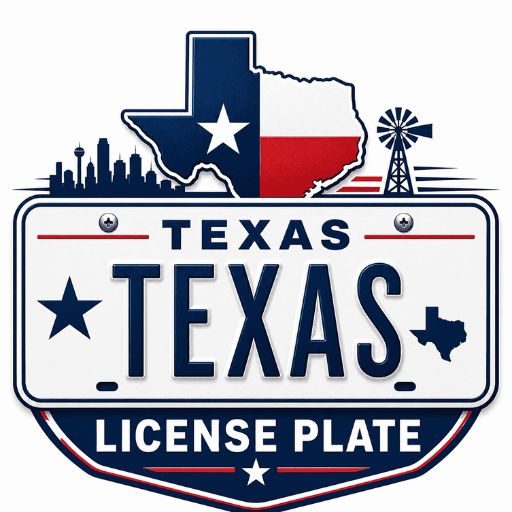 Texas License Plate Logo